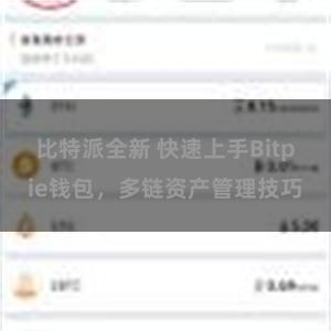 比特派全新 快速上手Bitpie钱包，多链资产管理技巧