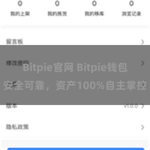 Bitpie官网 Bitpie钱包安全可靠，资产100%自主掌控