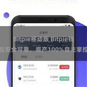 Bitpie移动版 Bitpie钱包安全可靠，资产100%自主掌控