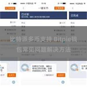 比特派多币支持 Bitpie钱包常见问题解决方法