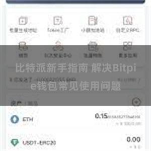 比特派新手指南 解决Bitpie钱包常见使用问题