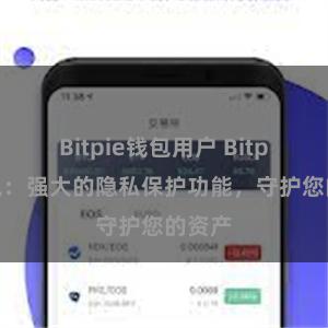 Bitpie钱包用户 Bitpie钱包：强大的隐私保护功能，守护您的资产