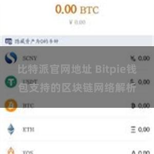 比特派官网地址 Bitpie钱包支持的区块链网络解析