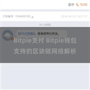 Bitpie支付 Bitpie钱包支持的区块链网络解析