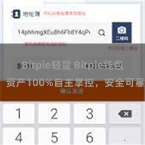 Bitpie轻量 Bitpie钱包：资产100%自主掌控，安全可靠。