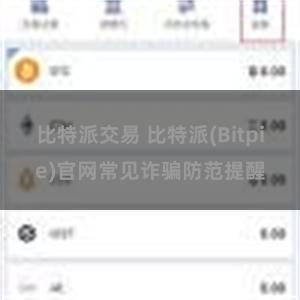 比特派交易 比特派(Bitpie)官网常见诈骗防范提醒