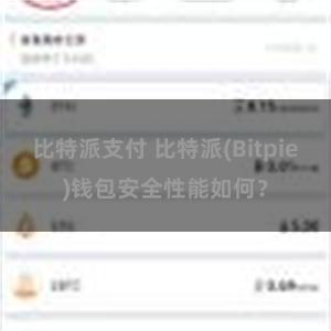 比特派支付 比特派(Bitpie)钱包安全性能如何？