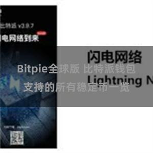 Bitpie全球版 比特派钱包支持的所有稳定币一览