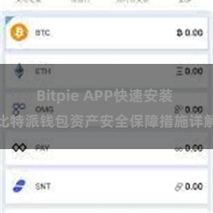 Bitpie APP快速安装 比特派钱包资产安全保障措施详解